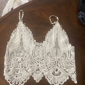 Crochet crop top